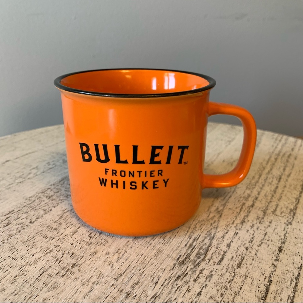 Bulleit Frontier Whiskey Ceramic Coffee Mug Cup
